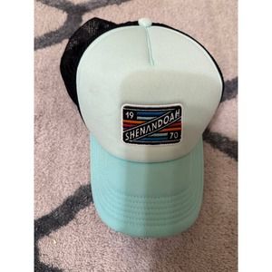 Legacy Snapback Trucker Hat Men's Teal/Black Shenandoah Embroidered Adjustable